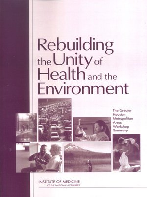 cover image of Rebuilding the Unity of Health and the Environment